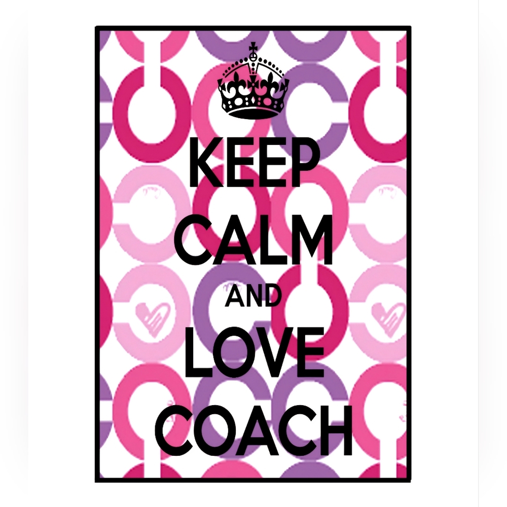 Coach 11"x17" Framed Wall Art